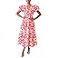 Flessibili Womens Summer Floral Maxi Dress Wedding Guest Party Long Dresses 2026