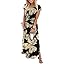 WIHOLL Summer Dresses Cap Sleeve Crewneck Maxi Long Casual Dress with Pockets Beach Vacation Sundresses 2026 Trendy