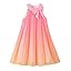 Toddler Girl Tulle Dress Summer Clothes Little Girl Ombre Halter Dress Kids Casual Sundress Toddler Princess Outfits