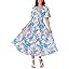 Flessibili Womens Summer Floral Maxi Dress Wedding Guest Party Long Dresses 2026