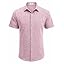 COOFANDY Men's Linen Shirts Short Sleeve Casual Shirts Button Down Shirt for Men Beach Summer Wedding Shirt