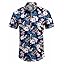 COOFANDY Men's Linen Shirts Short Sleeve Casual Shirts Button Down Shirt for Men Beach Summer Wedding Shirt
