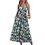 WIHOLL Summer Dresses for Women Flowy Casual Midi Dress Beach Vacation Sundresses with Pockets