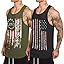 COOFANDY Men's 3 Pack Quick Dry Workout Tank Top Gym Muscle Tee Fitness Bodybuilding Sleeveless T Shirt