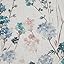 MYSKY HOME Floral Linen Curtains 84 inch Length 2 Panels Set Summer Flower Patterned Semi Sheer Light Filtering Privacy Farmhouse Grommet Drapes for Living/Dining Room, Yellow, W52 x L84, Pack-2
