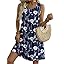 Zeagoo Summer Dresses for Women 2026 Sleeveless Casual Floral Tshirt Sundress with Pockets Loose Tank Beach Dress