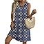 Zeagoo Summer Dresses for Women 2026 Sleeveless Casual Floral Tshirt Sundress with Pockets Loose Tank Beach Dress