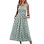 WIHOLL Summer Dresses for Women Flowy Casual Midi Dress Beach Vacation Sundresses with Pockets