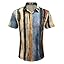 COOFANDY Men's Linen Shirts Short Sleeve Casual Shirts Button Down Shirt for Men Beach Summer Wedding Shirt