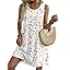 Zeagoo Summer Dresses for Women 2026 Sleeveless Casual Floral Tshirt Sundress with Pockets Loose Tank Beach Dress