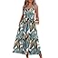WIHOLL Summer Dresses for Women Flowy Casual Midi Dress Beach Vacation Sundresses with Pockets