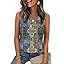 Zeagoo Tank Top for Women V Neck Loose Fit Sleeveless Summer Tops Business Casual Outfits Dressy Blouses Shirts