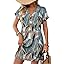 WIHOLL Summer Dresses for Women with Sleeves Midi Dress Button Down Beach Vacation Casual Dresses Fashion Clothing