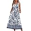 WIHOLL Summer Dresses for Women Flowy Casual Midi Dress Beach Vacation Sundresses with Pockets