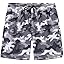 Tyhengta Men's Swim Trunks Quick Dry Beach Shorts with Zipper Pockets and Mesh Lining