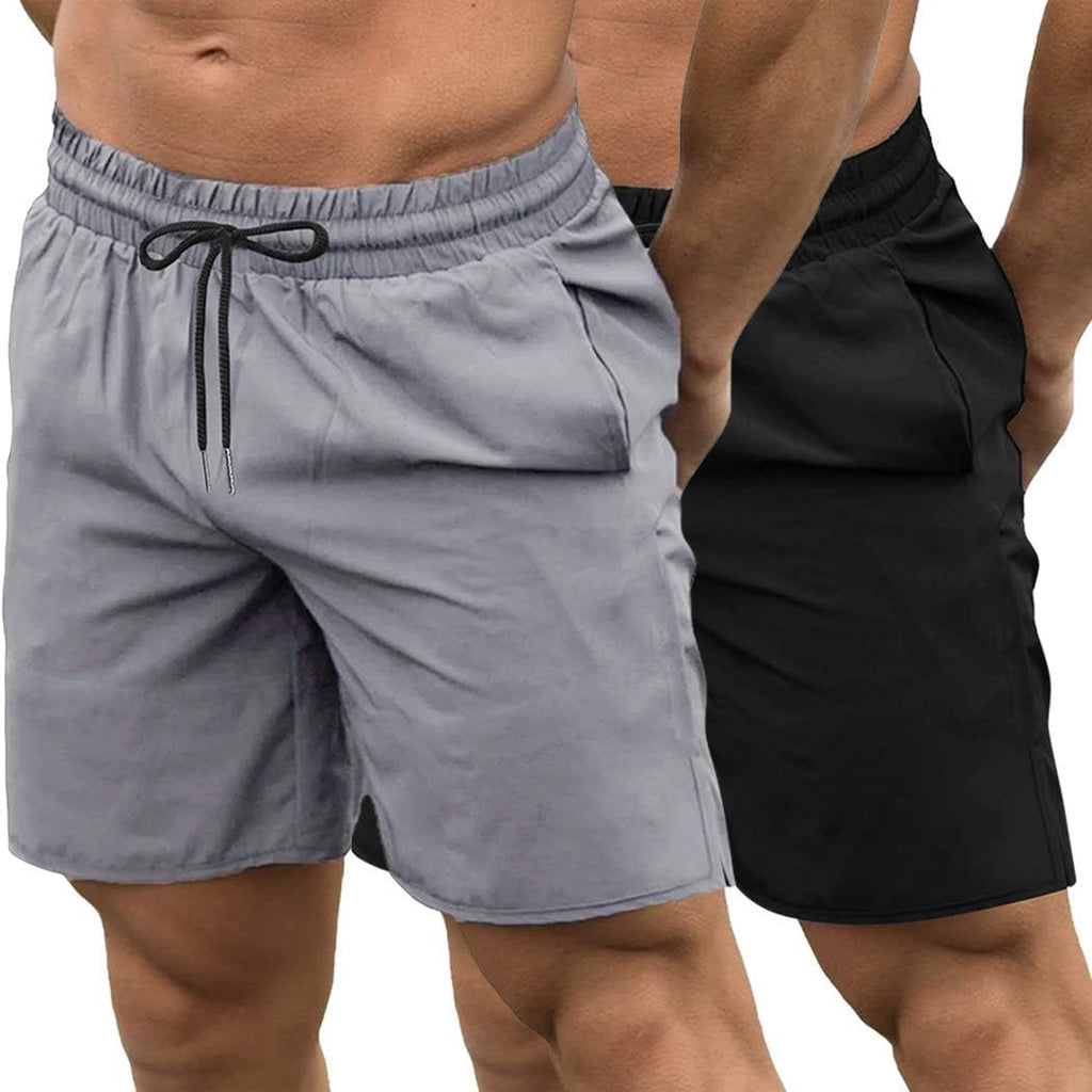 COOFANDY Mens Athletic Shorts 7 Inch Quick Dry Stretch Lightweight Gym Workout Shorts with Pockets