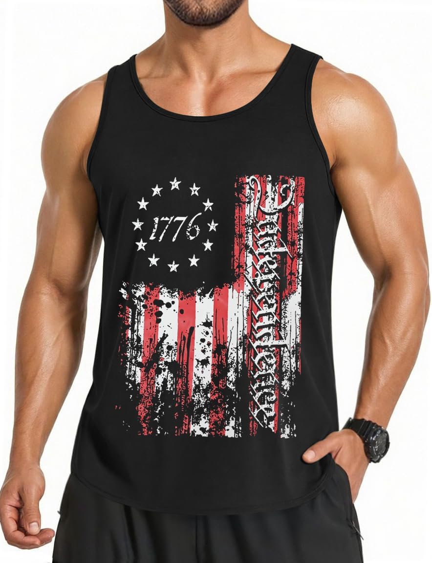 COOFANDY Men's 3 Pack Quick Dry Workout Tank Top Gym Muscle Tee Fitness Bodybuilding Sleeveless T Shirt