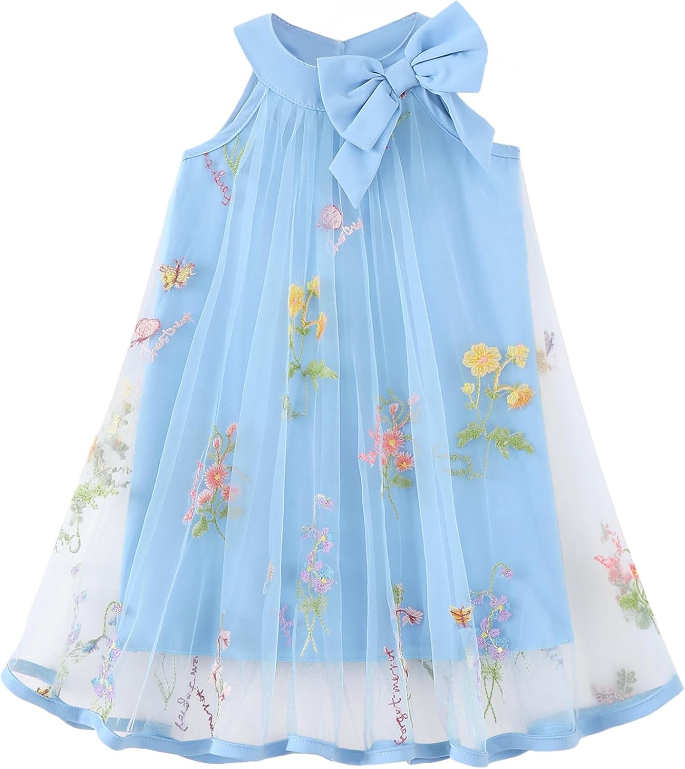 Toddler Girl Tulle Dress Summer Clothes Little Girl Ombre Halter Dress Kids Casual Sundress Toddler Princess Outfits