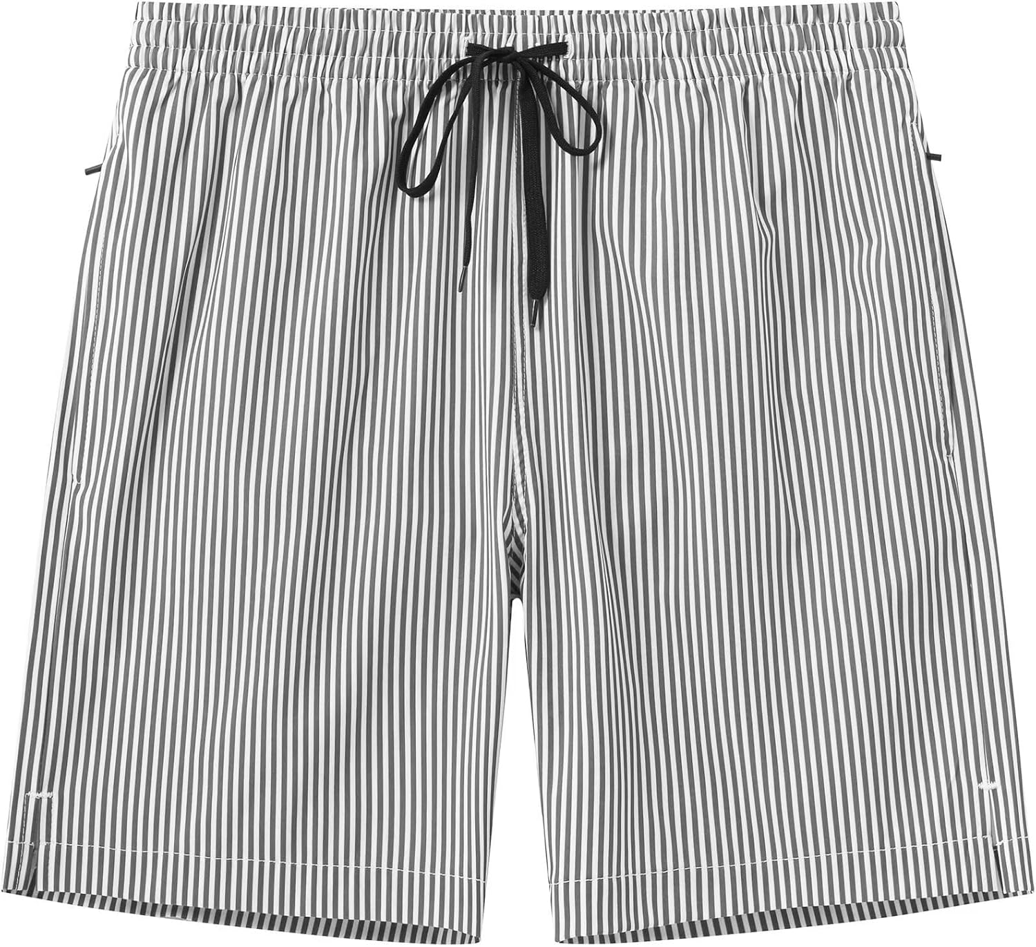 Tyhengta Men's Swim Trunks Quick Dry Beach Shorts with Zipper Pockets and Mesh Lining