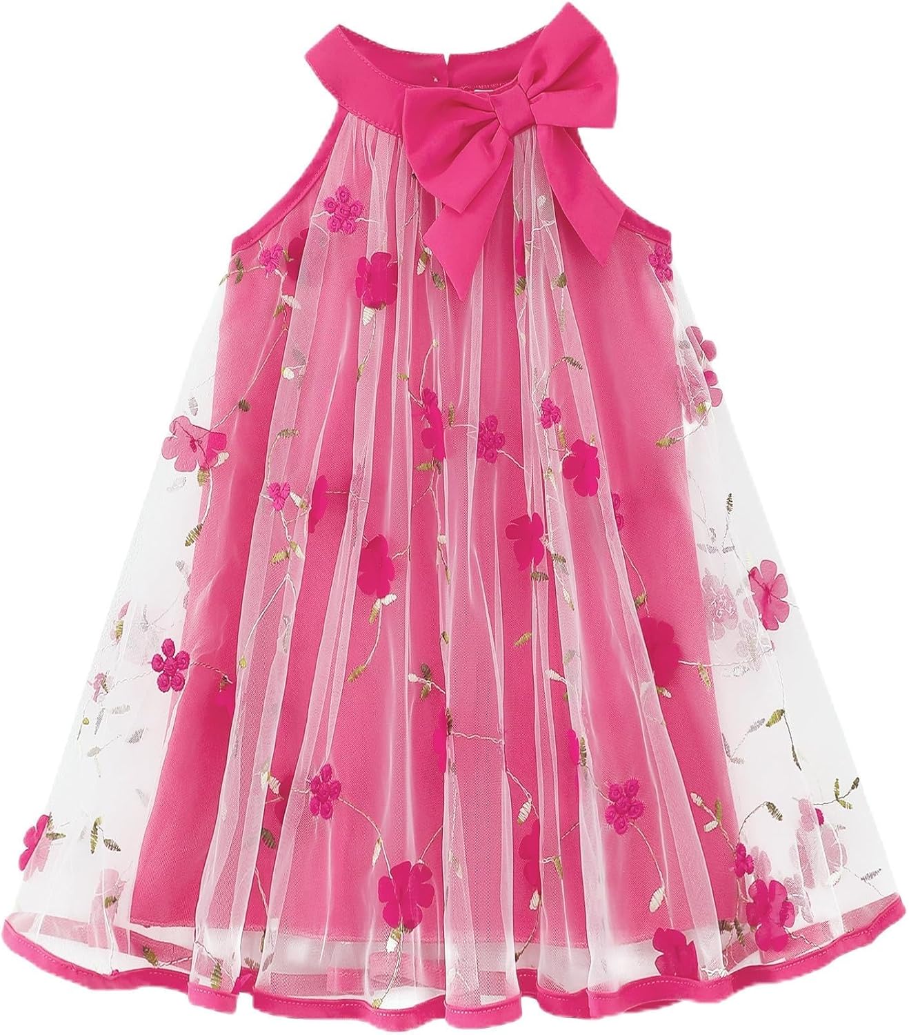 Toddler Girl Tulle Dress Summer Clothes Little Girl Ombre Halter Dress Kids Casual Sundress Toddler Princess Outfits